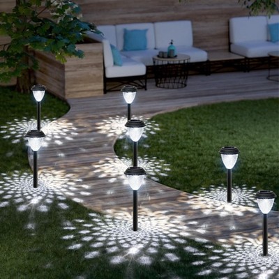 Solar Pathway Lights Outdoor, 16 Pack Solar Lights Outdoor Waterproof for Out...