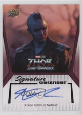 2024 Marvel Studios Series 2 Signature Sensations Karen Gillan Nebula Auto 1cc7