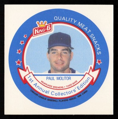 1988 MSA King B Disc Un-punched SQUARE PROOF king-b * You PICK CHOOSE *
