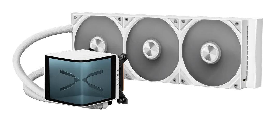 Tryx Bianca Refrigeración Líquida L-P360n-Ds3m-G1w 360 Mm 3 Ventilatori Schermo Amoled - Immagine 2