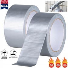 Duct Tape Foil Duct Tape Heavy-Duty, Waterproof for Ductwork, Sealing, Patching