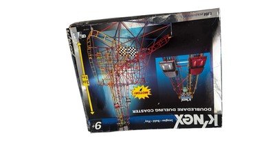 K'NEX Roller Coaster DOUBLEDARE Dueling Coaster 14122/77987 NEW OPEN BOX