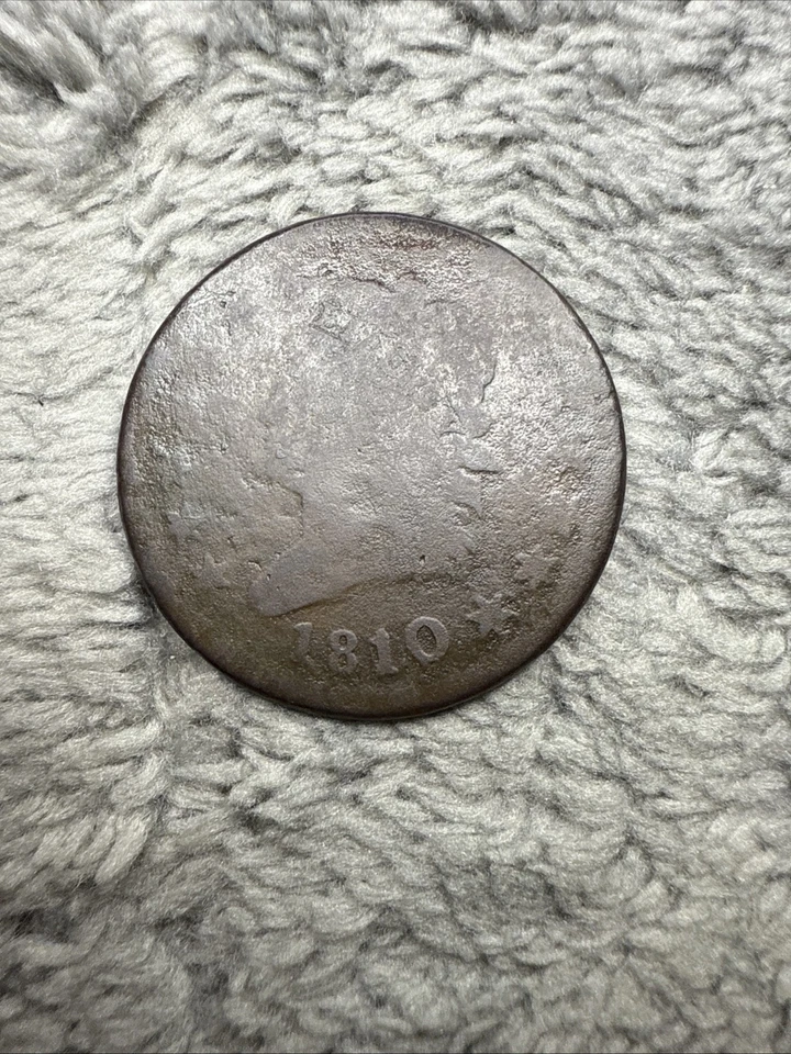 1810 Classic Head Cent – Scarce Early Copper - Image 3 of 4