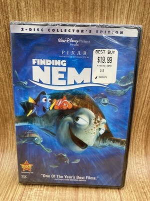 Finding Nemo Collector s Edition (DVD, 2003, 2-Disc Set) New Factory Sealed