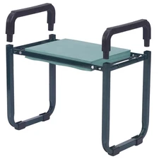 Garden Kneeler and Seat,11" Wider Heavy Duty Thicken EVA Foam Pad Sturdy Stee...