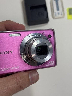 Sony Cyber Shot DSC W220 Pink 12.1MP Digital Camera Bundle Tested