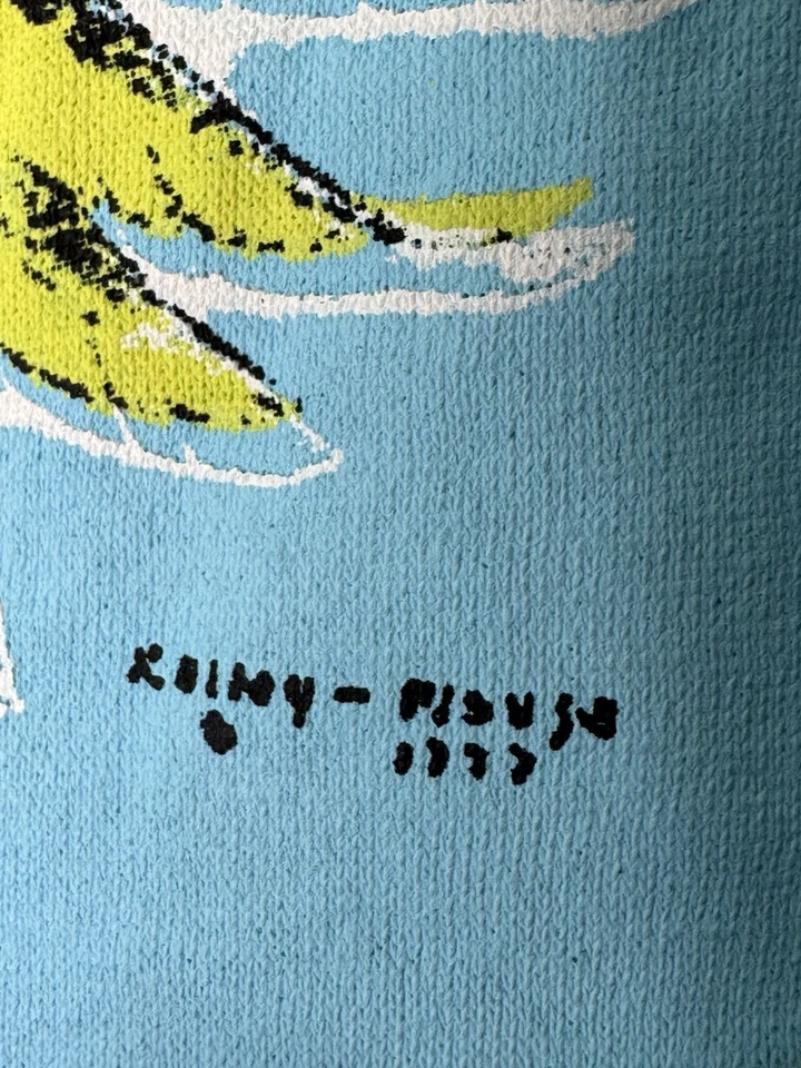 Journey Band 卫衣 套衫 1X 染色 水绿色 — 第 4/4 张图片