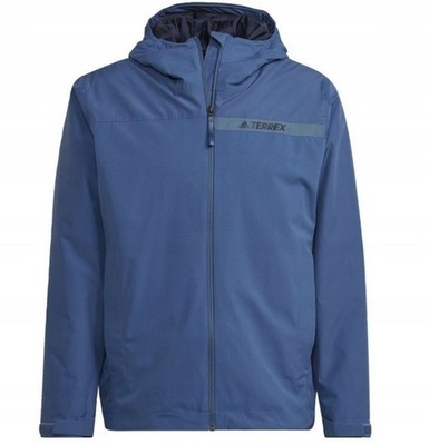 HI1599 Adidas Terrex Membrane R.Dy Clima Herren Jacke Sportswear Blau Jacke Warm