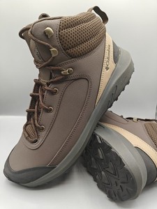 Chaussures De Marche Columbia Trailstorm Mid - Imperméables, Taille UK 4, Gris/rouge