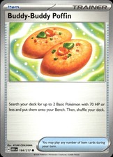 Buddy-Buddy Poffin 184/217 Common Ascended Heroes Pokemon Near Mint