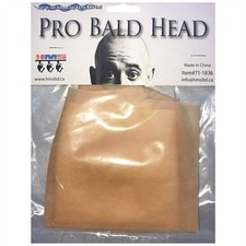 Bald Cap Beige Bald Head Natural Skin Super Smooth Wig Go Hairless One Size