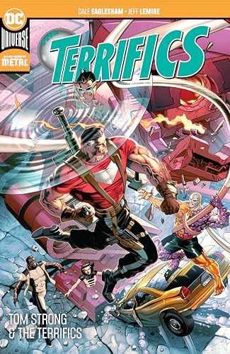 The Terrifics Vol. 2: Tom Strong and the - Paperback, by Lemire Jeff - Good