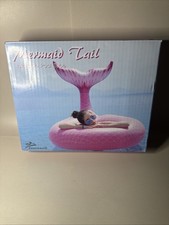 Mermaid Tail Inflatable Pool Float Jasonwell Size XL Model JX-PF-MMDP03