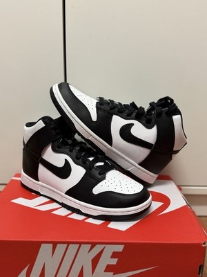 Nike W Dunk High EUR 40.5 (US 9 ), White/ Black - NEU Originalkarton.