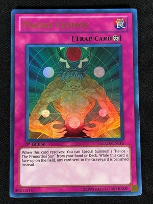 Yugioh Macro Cosmos LCGX-EN218 1st Ultra (NM)