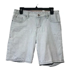 Jag Jeans Shorts Women 2 Relaxed Fit Jean Lightweight Summer Style Light Blue