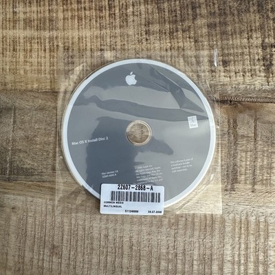 Apple Mac OS X Install Disc 2 (2Z604-2868-A) - Vintage Ersatzteil für G4 / G5