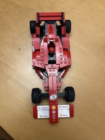 LEGO RACERS 8142 Ferrari 248 F1 Car 2007 with Pull-Back Motor 1 Missing Sticker