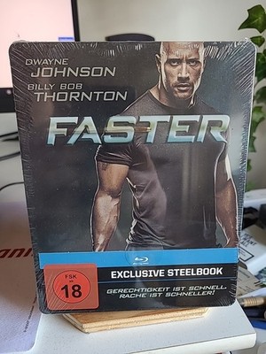 Faster- BluRay Exclusive Steelbook - Neu und Originalverpackt - OOP