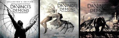 DA  VINCI'S  DEMONS  1 + 2 + 3  Bear McCreary Original Soundtrack  5 CD sehr gut