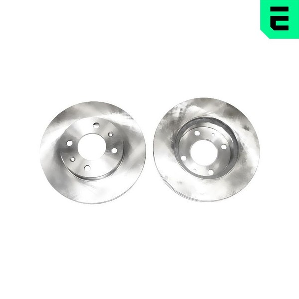 2X Bremsscheibe Optimal BS-8156C FüR Picanto PA KIA BA IA Hyundai I10 1 2 LPG TA-image