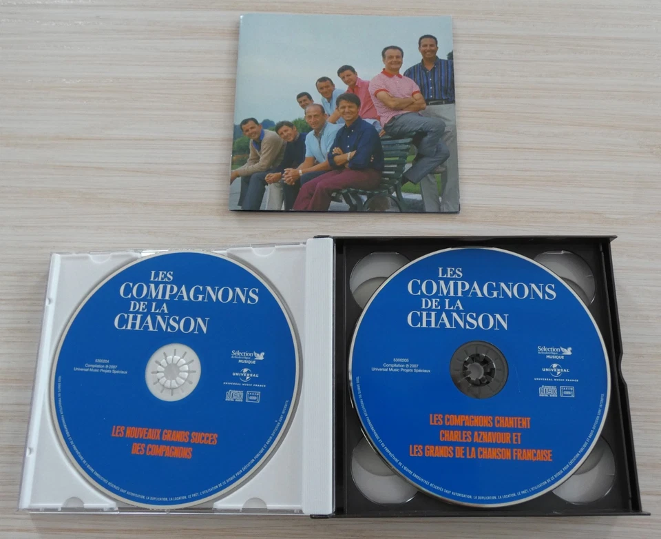 BOX 5 CD COMPILATION READER'S DIGEST LES COMPAGNONS DE LA CHANSON 94 TITRES - Bild 2 von 4