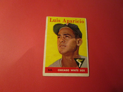 1958 TOPPS CARD#85 LUIS APARICIO  WHITE SOX       EX+     PN#55