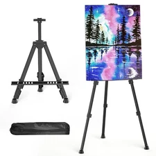 Easels for Painting Canvas, Aredy 66" Art Easel for Drawing, Portable Paintin...