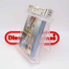 NES Nintendo ALL-PRO BASKETBALL - WATA GRADED 8.0 B+! NEW & Sealed with H-Seam!