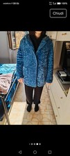 Caban Donna marca Carla Ferroni Colore Blu taglia M, Molto caldo. 