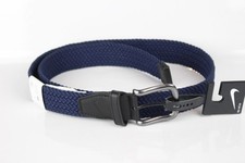 Nike Men's G-Flex Woven Stretch Golf Belt Midnight Navy Blue S5045001A