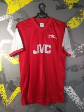 Arsenal Jersey Retro Replicas football shirt 1982 - 1983 Score Draw Men M ig93