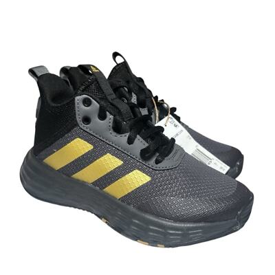 Adidas Own the Game 2.0 Basketball Shoe-Grey Five Matte Gold Core Black  Sz 6 NEW adidas Own The Game 2.0 Basketball Shoe, Grey Five/Matte  main image 3