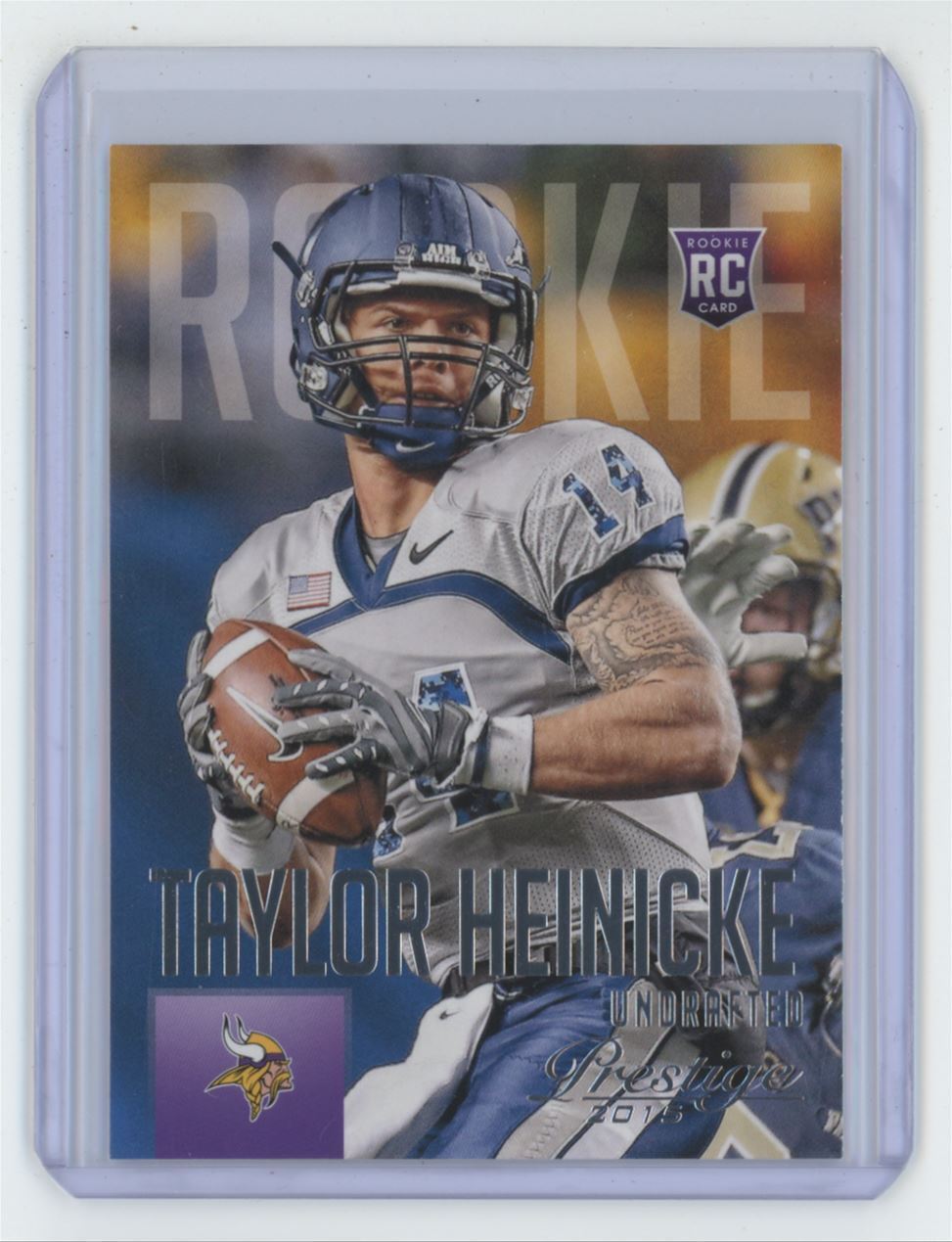 Taylor Heinicke Panini Prestige #288 Base