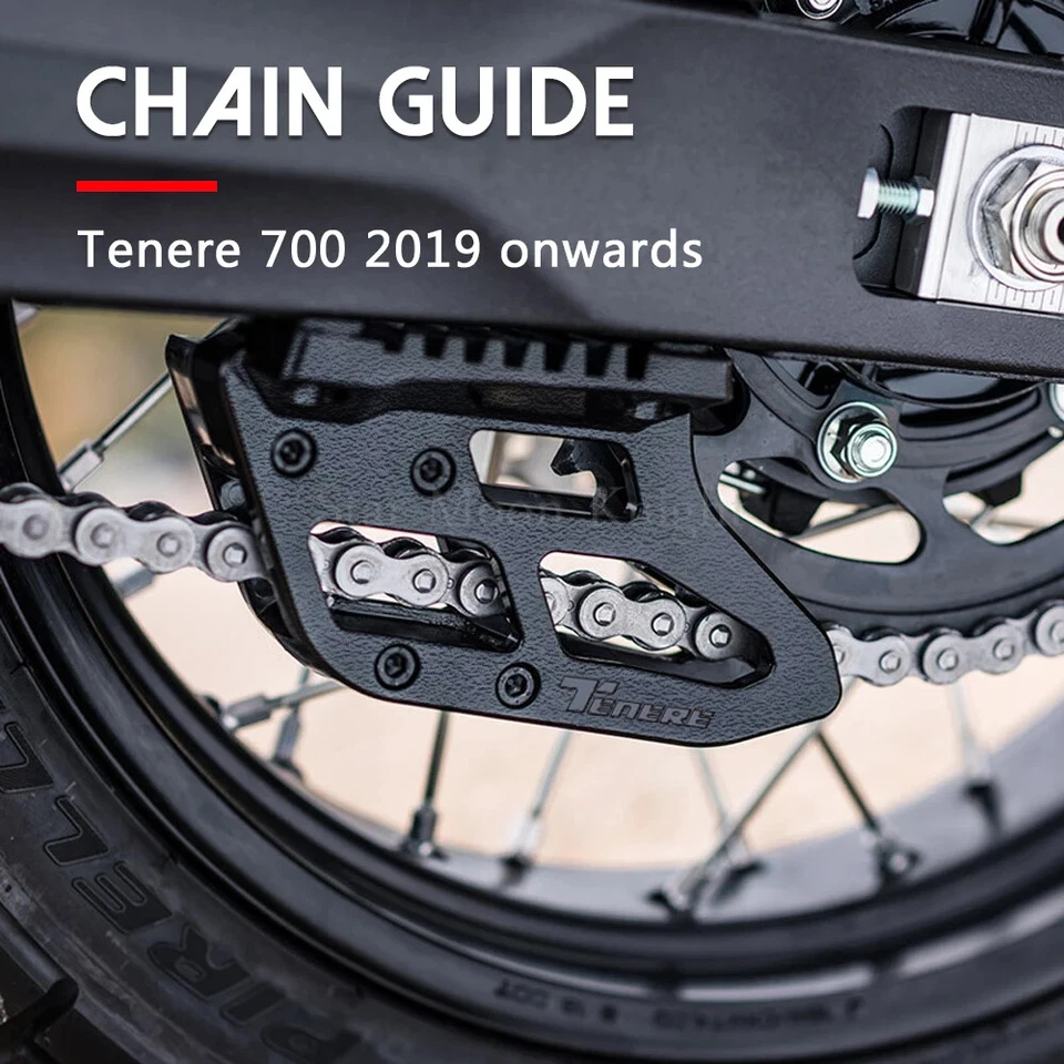 Chain Guide Protection Cover Stablize For Yamaha Tenere 700 2019 2020 2021 2022 - Image 3 of 4