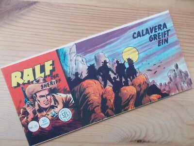 Comic, Piccolo, RALF der Sheriff, Nr. 35 , Lehning, mit Sammelmarke