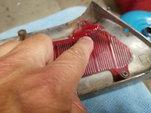 1961 DODGE PHOENIX PIONEER SENECA DART SIDE REFLECTOR TAILLIGHT MOPAR TAIL LIGHT - Picture 14 of 14