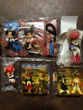 Street Fighter KOF Capcom vs SNK figure key chain set Ryu Yagami Kyo Japan z 10