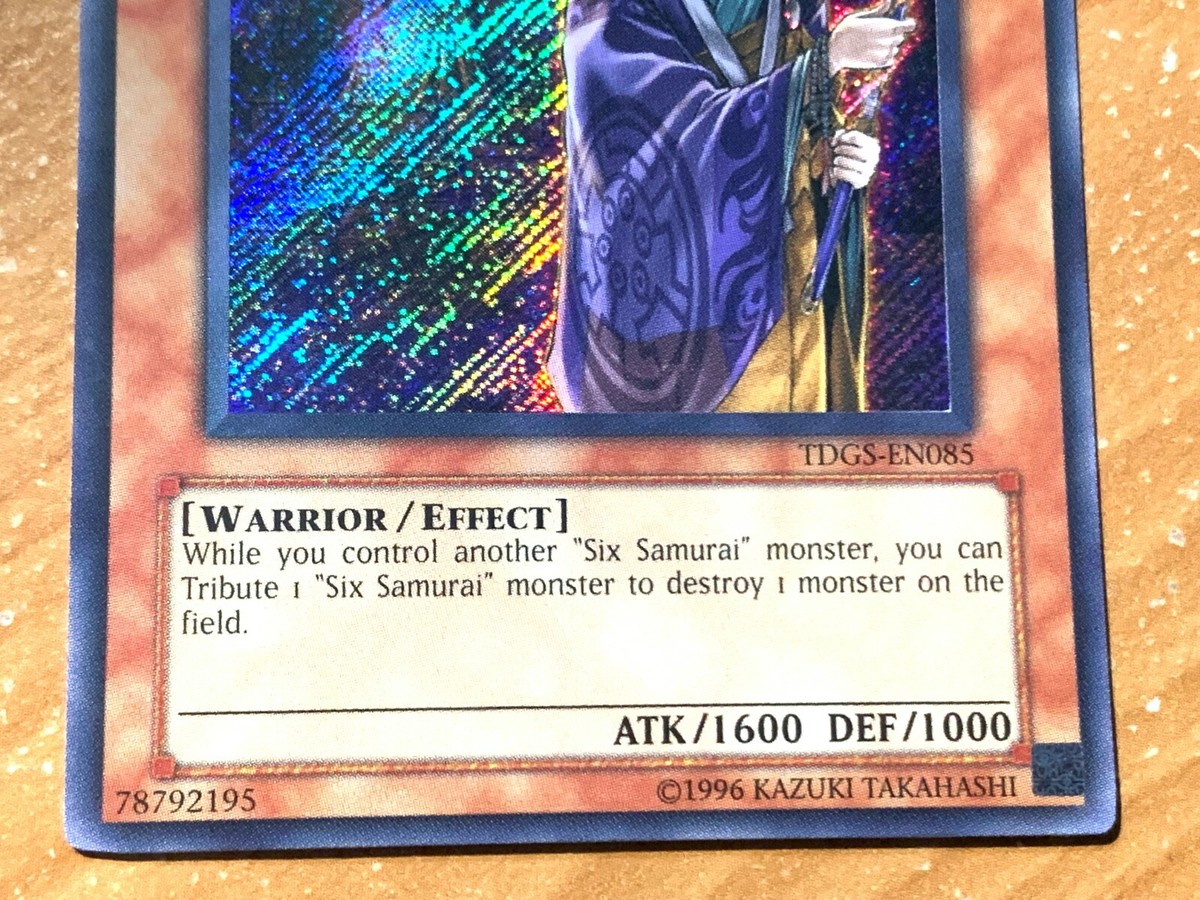 遊戯王 - NgDinhNha yugioh Hand of the Six Samurai TDGS-EN085 Secret rare