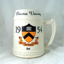 Princeton University Vintage 1954 Coffee Mug Stein-Like Cup New Jersey BOB