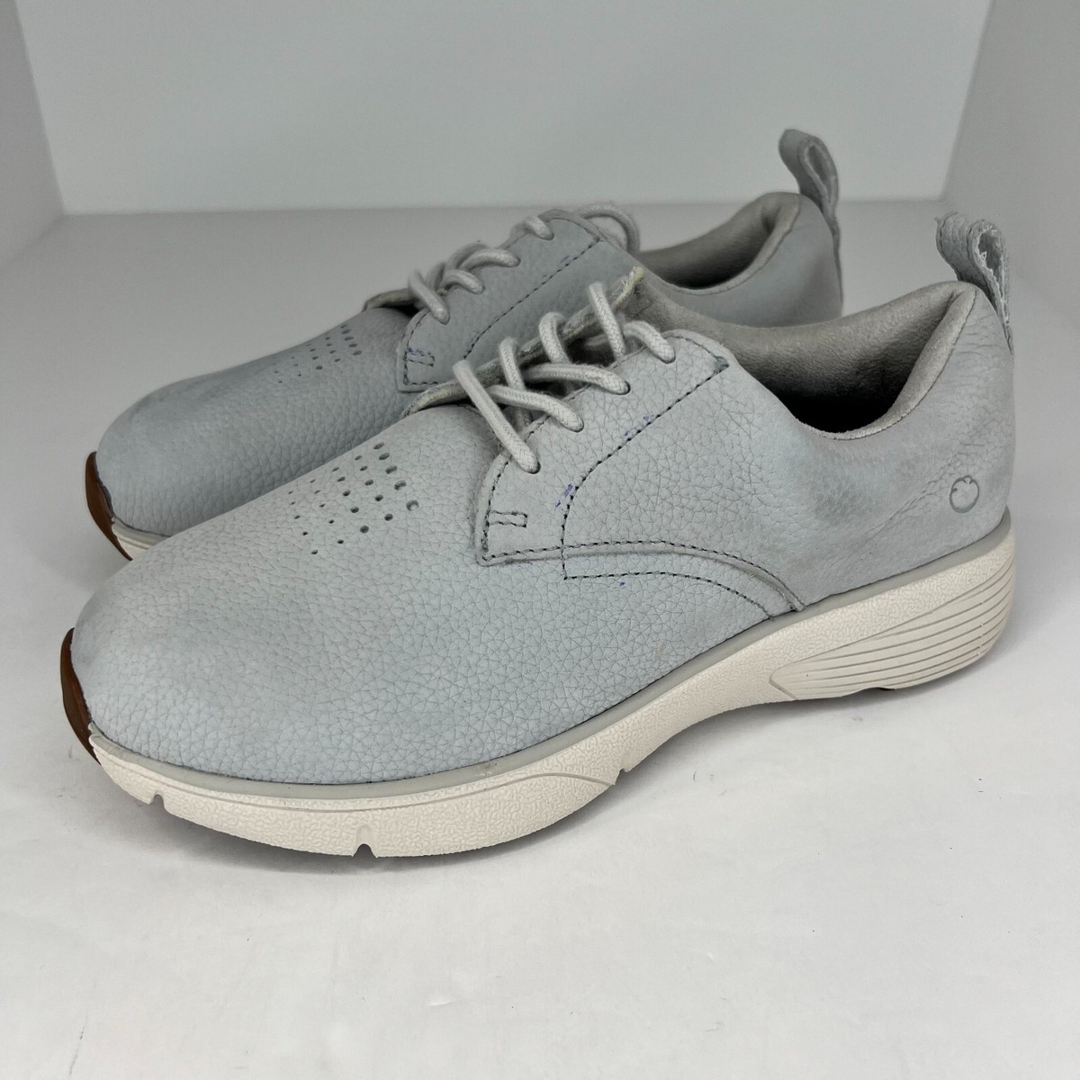 Dr Comfort Womens Ruth 10580 Gray Leather Suede Diabetic Size 8.5 W Casual Shoes
