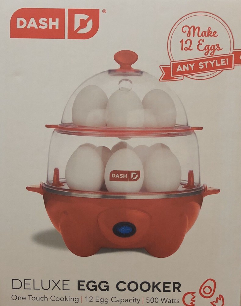 Deluxe Dash Egg Cooker for Perfect Eggs Every Time  