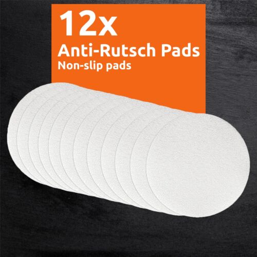 12 almohadillas antideslizantes transparentes bañera ducha escaleras autoadhesivas - Imagen 7 de 9