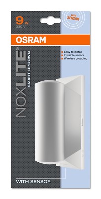Osram LED Außenleuchte Noxlite SMART Updown, zweiflammig, ww, EEK:F (Spektr.A-G)