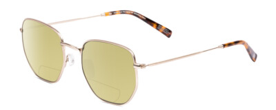 SITO SHADES ETERNAL Unisex Polarized BIFOCAL Sunglasses Gold Tortoise Tips 52 mm