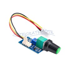 DC12V Manual 4-wire PWM Fan Speed Controller With Knob Switch Fan Speed Control-