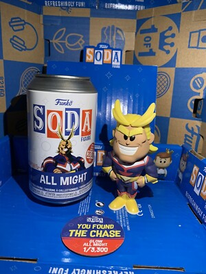 Funko Soda My Hero Academia All Might Chase Glow in the Dark LE 1/3300