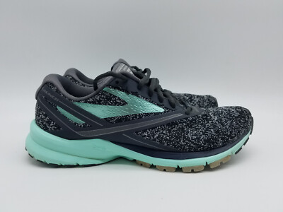Brooks Launch 4 Women Brooks Launch 4 Womens Running Shoes Grey Teal 1202341B048 Size 9.5 B Medium main image 0