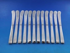 Continental by International Sterling Silver Butter Spreader HH AS Set 12 pcs 6"