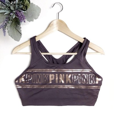 PINK Victoria's Secret Women's Active Sports Bra Purple Size M-DD
